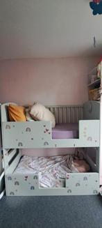 Peuter stapelbed 140x 70, Kinderen en Baby's, Kinderkamer | Stapelbedden en Hoogslapers, Ophalen, Gebruikt, Stapelbed