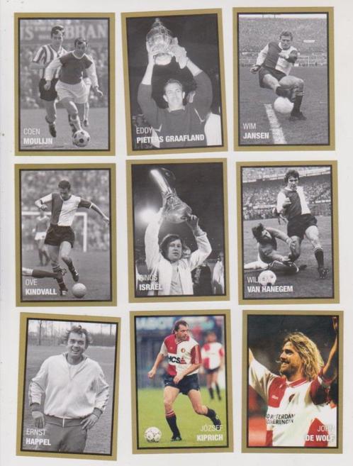 Feyenoord Legends, Verzamelen, Sportartikelen en Voetbal, Zo goed als nieuw, Poster, Plaatje of Sticker, Buitenlandse clubs, Verzenden