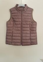 Body warmer dames maat L taupe, Kleding | Dames, Bodywarmers, Ophalen of Verzenden, Zo goed als nieuw, Maat 38/40 (M), Bruin
