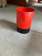 Samp design collection Manade - Prullenbak - Rood, Ophalen of Verzenden, Gebruikt, Kunststof, Minder dan 50 cm