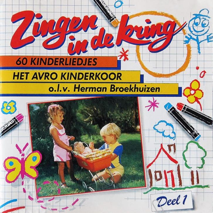 Het Avro Kinderkoor Zingen In De Kring, Cd's en Dvd's, Vinyl | Nederlandstalig, Zo goed als nieuw, Levenslied of Smartlap, Overige formaten