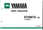 Yamaha DT50 MX 1982 Part List (7982z) bromfiets, Ophalen of Verzenden, Zo goed als nieuw