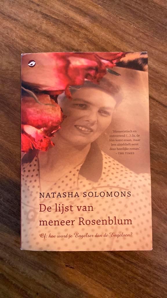Natasha Solomons - De lijst van meneer Rosenblum, Boeken, Literatuur, Zo goed als nieuw, Ophalen of Verzenden