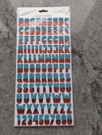DLS Summerlicious Cardstock alpha stickers beschikbaar voor biedingen