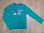 Gave groene sweater van Retour Jeans, maat 164 NIEUWSTAAT!, Meisje, Trui of Vest, Ophalen of Verzenden, Zo goed als nieuw