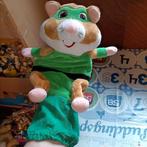 Hamster groene superheld handpop poppenkast pop, Nieuw, Ophalen of Verzenden