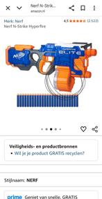 GEZOCHT: Trommel van Nerf Elite hyperfire, Ophalen of Verzenden, Zo goed als nieuw