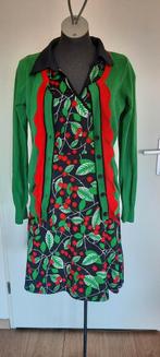 Zoe Loveborn jurk en vest retro vintage style M 38 izgs, Kleding | Dames, Groen, Gedragen, Knielengte, Maat 38/40 (M)