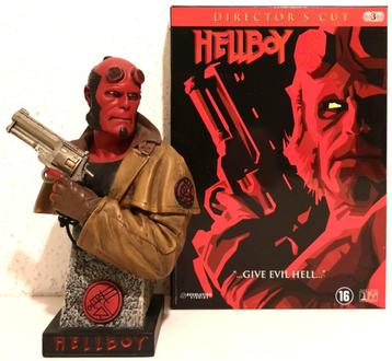 Hellboy Bust + 3 Dvd Boxset ( Sideshow Collectibles ) beschikbaar voor biedingen