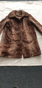 Echte bontjas maat 42, Ophalen of Verzenden, Gedragen, Maat 42/44 (L), Bruin