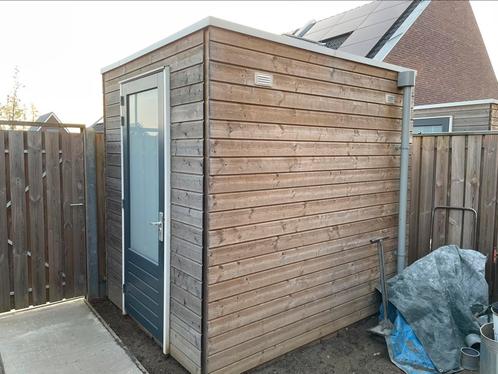 Tuinhuisje nieuwbouwwoning, Tuin en Terras, Tuinhuizen, Zo goed als nieuw, Hout, 250 tot 500 cm, 200 tot 400 cm, Zonder ramen