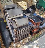 dakpannen zwart edel engobe Actua 10 W 1356 chaperonnepannen, Ophalen, Steen of Klei, Zwart, Nieuw