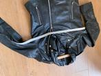 Zara Bikerjas, Ophalen of Verzenden, Zo goed als nieuw, Maat 38/40 (M), Zwart