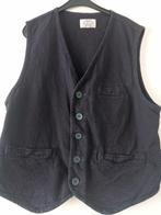 Armani Jeans Western vest/gilet Mt D52 USA36 wafelstof nieuw, Maat 52/54 (L), Armani Jeans, Blauw, Nieuw