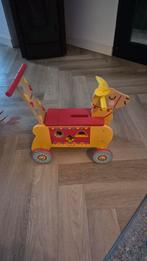 Janod Houten Loopwagen Paard, Ophalen of Verzenden, Zo goed als nieuw, Loopfiets