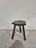 Vintage franse brutalist melkkruk, Huis en Inrichting, Krukjes, Gebruikt, Onbekend, Ophalen of Verzenden, Onbekend