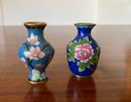 Vintage Chinese cloisonné mini vaasjes, Antiek en Kunst, Antiek | Vazen, Ophalen of Verzenden