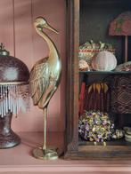 XL messing vogel beeld, Verzamelen, Beelden en Beeldjes, Ophalen of Verzenden, Zo goed als nieuw, Dier