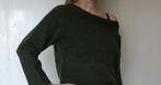 Erg mooi donkergroen wollen trui warm gebreid, Gina Tricot, Nieuw, Ophalen of Verzenden, Lange mouw