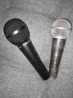 2 Microfoons: Behringer XM1800S & Omnitronic M58, Ophalen of Verzenden, Gebruikt, Zangmicrofoon