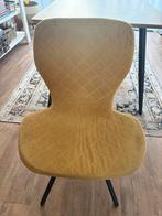 6 Gele Eetkamerstoelen - Gebruikt, Ophalen, Gebruikt, Overige kleuren, Stof