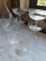 Antieke Italiaanse Kristallen Glazen & Karaffen Set, Ophalen of Verzenden