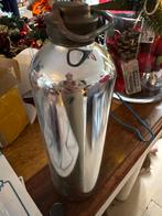 Vintage glazen kruik met metalen dop, Ophalen of Verzenden, Gebruikt, Jongetje of Meisje