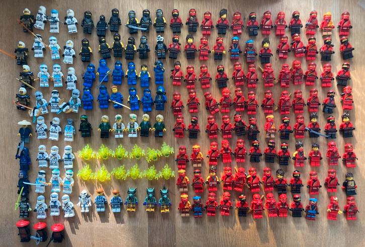 Lego Ninjago 2,50 p/s minifiguren poppetjes minifigures fig, Kinderen en Baby's, Speelgoed | Duplo en Lego, Zo goed als nieuw