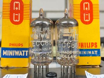 ECC88 Philips Miniwatt E88CC SIEMENS A-Frame 6922 6DJ8 beschikbaar voor biedingen