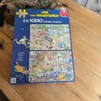 Jan van haasteren puzzels Safari + Storm (2 x 1000), Ophalen of Verzenden, 500 t/m 1500 stukjes, Gebruikt