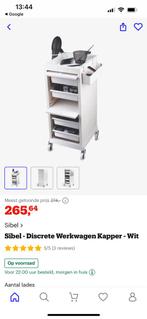 Kappers Trolley / Werkwagen, Gebruikt, Ophalen of Verzenden, Met lade(s), 25 tot 50 cm