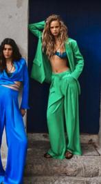 pantalon high waizt wijde flared pijpen zijde Zara broek, Zara, Ophalen of Verzenden, Zo goed als nieuw, Maat 36 (S)