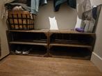Houten kratten als schoenenrek, Ophalen of Verzenden