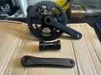 Praxis crankstel 50/34T M24 + BSA trapas 10/11 speed, Crankstel of Pedalen, Verzenden, Racefiets, Praxis