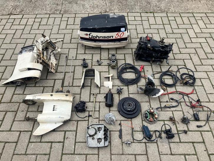 Evinrude Johnson 50 55 pk 2 takt buitenboordmotor onderdelen, Watersport en Boten, Accessoires en Onderhoud, Gebruikt, Motor en Techniek