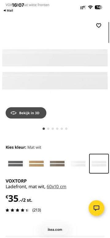 IKEA keuken Voxtorp & Upplov ladefront - afbeelding 3