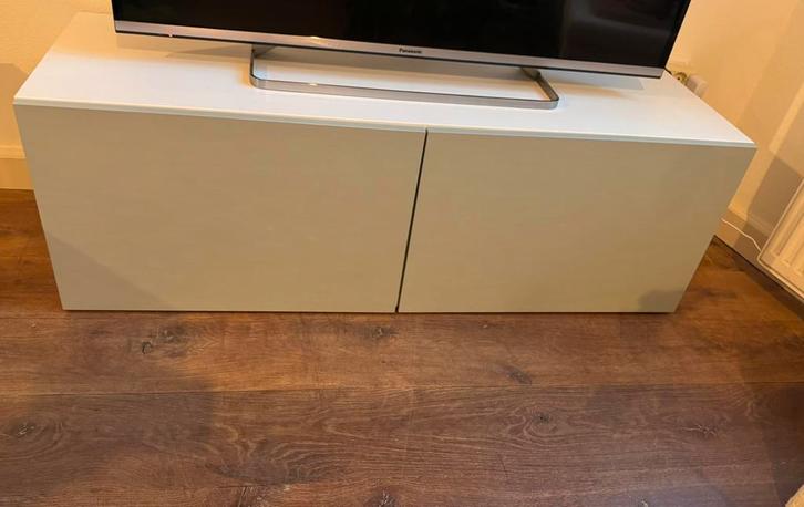 IKEA BESTA tv meubel 120 cm, Huis en Inrichting, Kasten | Televisiemeubels, Zo goed als nieuw, Minder dan 100 cm, 100 tot 150 cm