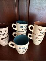 7 koffiemokken met tekst., Ophalen of Verzenden, Zo goed als nieuw, Overige stijlen