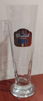 Vintage Grolsch Glas Premium Dry 30cl. (P), Ophalen of Verzenden, Gebruikt, Glas of Glazen, Grolsch