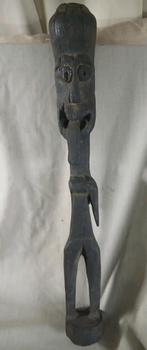 Antiek Hardhouten beeld, Congo? Afrika, Ophalen of Verzenden