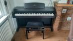 Yamaha Clavinova CLP-840 inc pianokruk, Ophalen, Zo goed als nieuw, Zwart