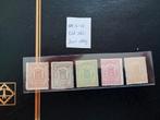 Nederland nvph 13-17 ongebruikt jaar 1869 wapenzegels, Ophalen of Verzenden, Postfris