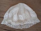 Antieke Franse muts met kant., Antiek en Kunst, Antiek | Kleding en Accessoires, Ophalen
