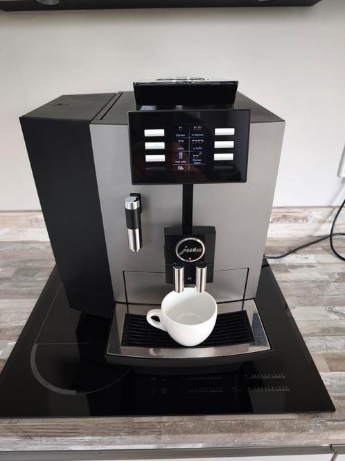 Jura x6, Witgoed en Apparatuur, Koffiezetapparaten, Zo goed als nieuw, Gemalen koffie, Koffiebonen, Koffiemachine, 10 kopjes of meer