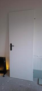 2 nette binnendeuren met zwarte klink! 73 en 83 x 201,5 cm, Ophalen, Gebruikt, Binnendeur, 200 tot 215 cm