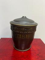 Antieke tabakspot | Messing, Ophalen of Verzenden