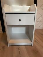 Nachtkastje IKEA Hauga wit, Huis en Inrichting, Ophalen, Zo goed als nieuw, Hout, Minder dan 45 cm