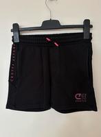 Cruyff - zwart met roze short | Maat 140, Broek, Gebruikt, Jongen of Meisje, Ophalen of Verzenden