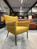 Nieuw Label Cocoon Lounge Ferrar oker Design stof stoel, Nieuw, Stof, Ophalen of Verzenden