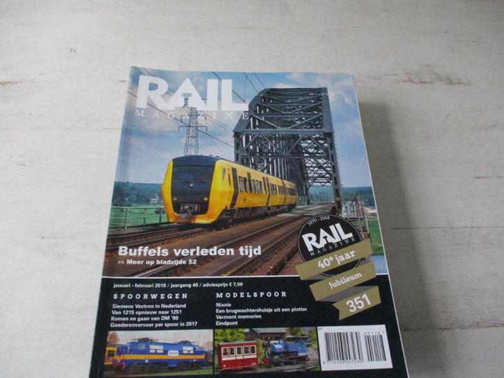 Railhobby 2018, Hobby en Vrije tijd, Modeltreinen | H0, Zo goed als nieuw, Boek, Tijdschrift of Catalogus, Overige merken, Ophalen